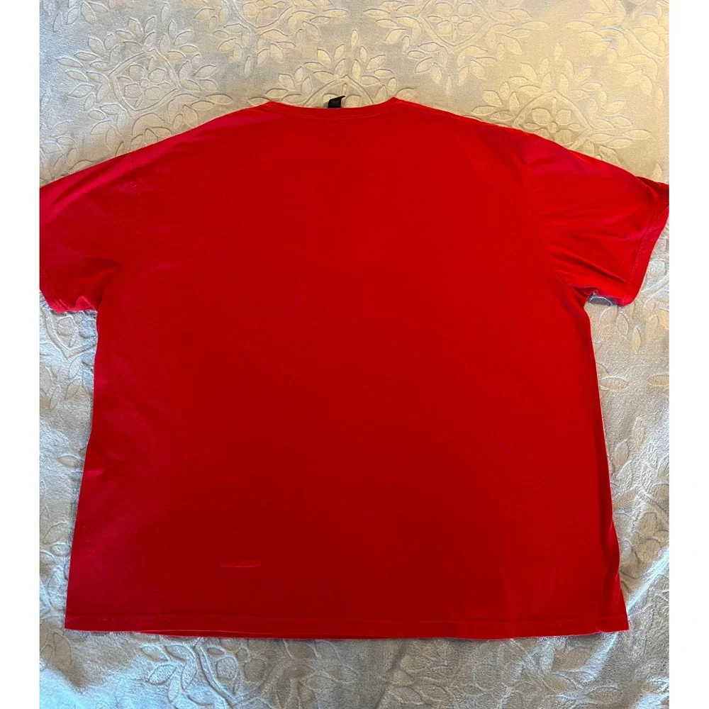 New York Rangers Fanatics NHL Hockey‎ Red Graphic T-Shirt Men's 2XL